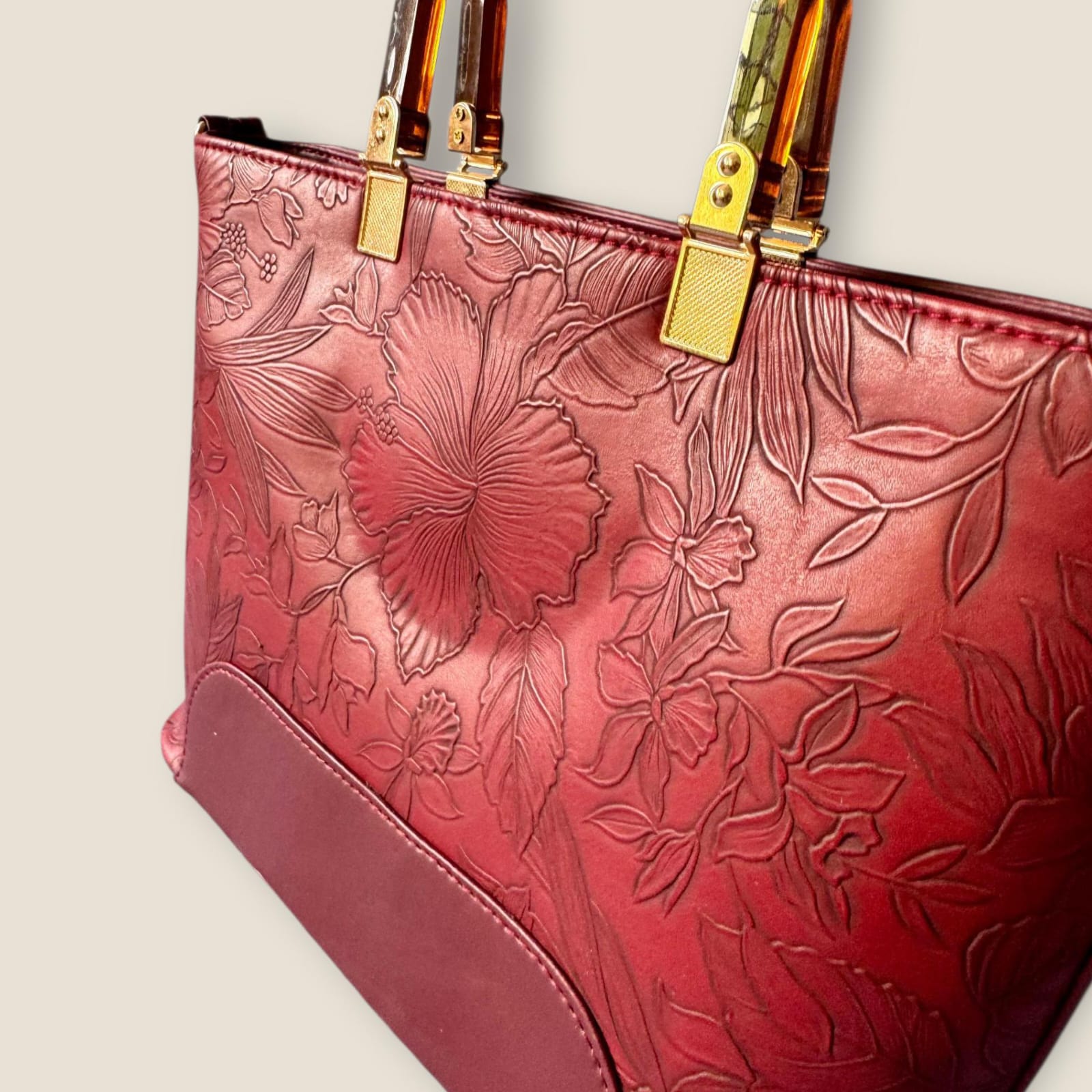 Floral Texture Bag - Image 2