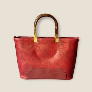 Floral Texture Bag